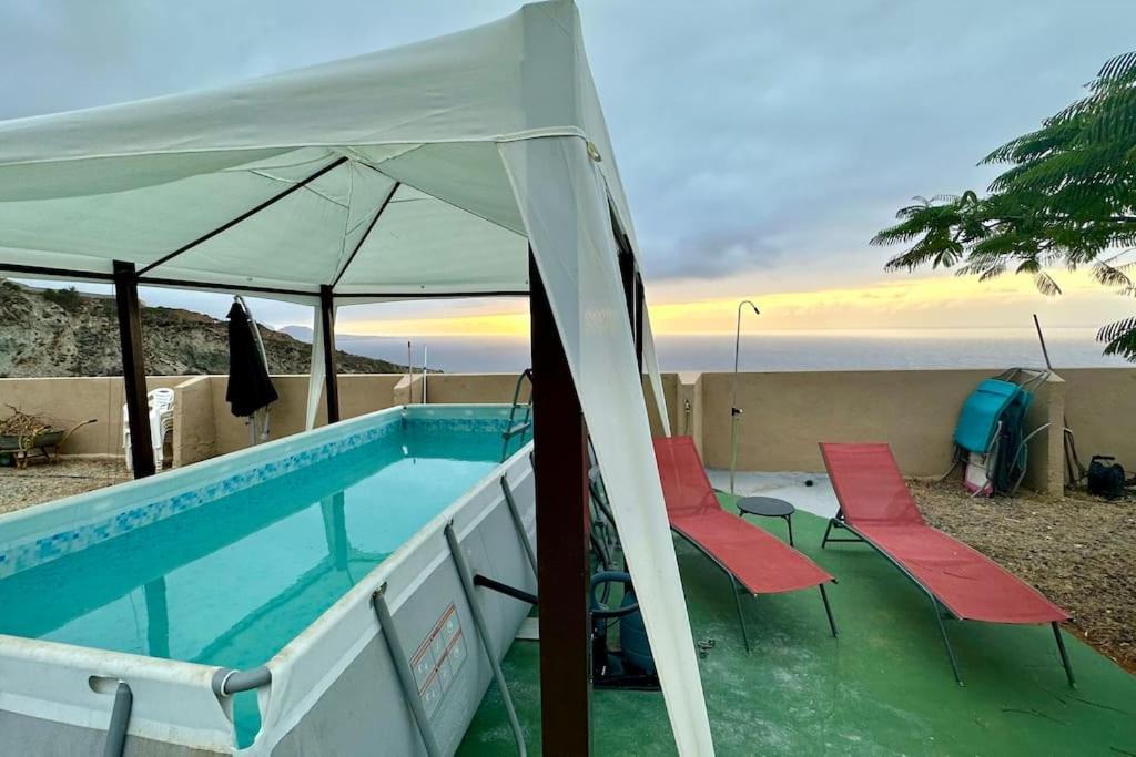 Peaceful Oasis With Magical Sea Views And A Pool Villa ซานตาครูซ เด เตเนริเฟ ภายนอก รูปภาพ